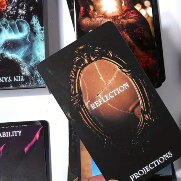 NEW TRAVEL Size Ying Yang Oracle Deck -80 Cards - Picture 5 of 5